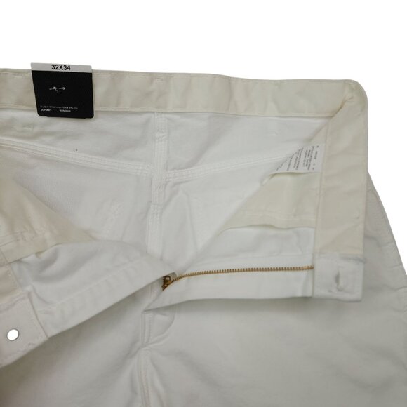 Dickies Mens White Utility Pants Relaxed Fit Multiple Tool Pockets & Loops 32X34 - Picture 9 of 11